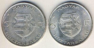 1947. 5ft Ag "Kossuth" (2x) T:2,2/3