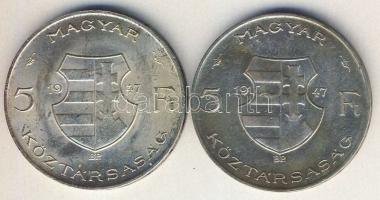 1947. 5ft Ag "Kossuth" (2x) T:2,2/3