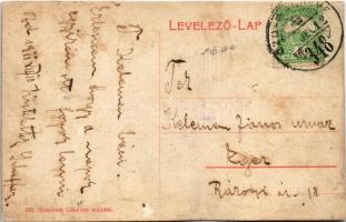 Ózd, Vasgyári kohók és öntők iparvasúttal. MÁV Jk. 269034. vonat. Hrehocsik Lászlóné kiadása (r)