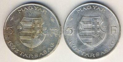 1947. 5ft Ag "Kossuth" (2x) T:2,2/3