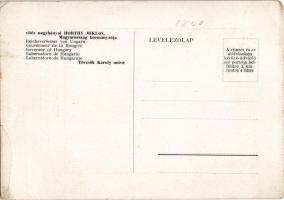 1920-1940 Vitéz Nagybányai Horthy Miklós Magyarország Kormányzója. Törzsök Károly műve (r)