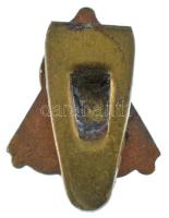 DN "The Best" zománcozott, bronz gomblyukjelvény (18x15mm) T:AU