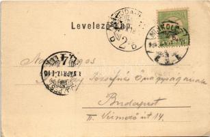 1905 Miskolc, Széchenyi utca, Rosenberg Gyula, Weidenfeld Miksa és Férfi Ruha Verseny Áruház üzlete ...