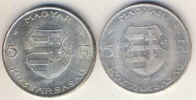 1947. 5ft Ag "Kossuth" (2x) T:2,2/3