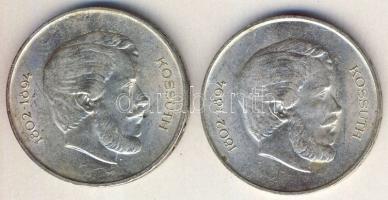 1947. 5Ft Ag "Kossuth" (2x) T:2+,2