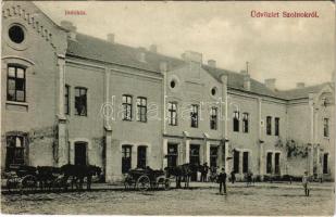 1907 Szolnok, Indóház, vasútállomás (EB)