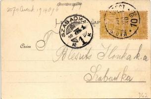 1901 Gödöllő, Pályaudvar, vasútállomás. Ripka F. "Gödöllő" című művéből. Pick Testvérek