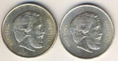 1947. 5Ft Ag "Kossuth" (2x) T:2+,2