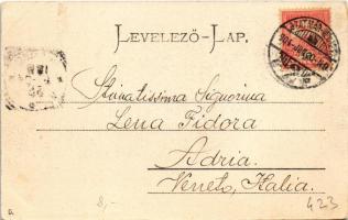 1904 Hortobágy, délibáb, juhászok. Eperjesy István kiadása