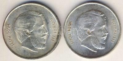 1947. 5Ft Ag "Kossuth" (2x) T:2+,2