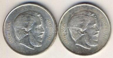 1947. 5Ft Ag "Kossuth" (2x) T:2+,2