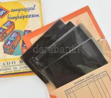 Negatív tasakok 4×6-os és 6×9-es negatívokkal