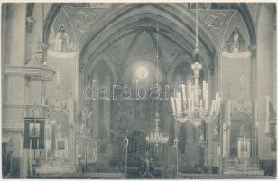 1911 Glogovác, Öthalom, Vladimirescu (Arad); Római katolikus templom belseje / Roman Catholic church interior