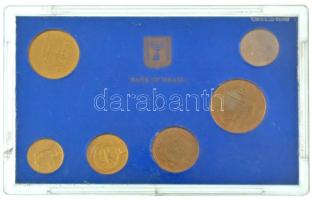 Izrael 1988. 1A-1S (5xklf) "Hanukka" forgalmi sor + "Izraeli Bank" emlékérem sze...