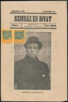 1926 A Színház és divat c. nagykőrösi lap szept 15. száma 12p.