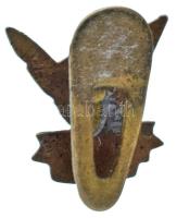 1946-1949. "NÉKOSZ (Népi Kollégiumok Országos Szövetsége)" zománcozott gomblyukjelvény (16...