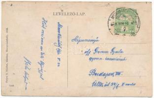 1910 Marosvásárhely, Targu Mures; Honvéd laktanya. Porjes S. Sándor kiadása / military barracks (r)