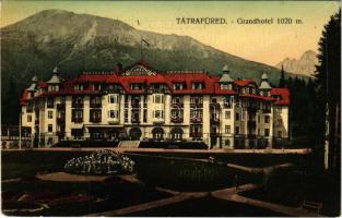 Tátrafüred, Ótátrafüred, Altschmecks, Stary Smokovec (Magas Tátra, Vysoké Tatry); Grand Hotel / hotel (fa)