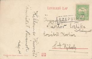 Jászó, Jászóvár, Jasov; utca, üzlet. Frankovich Dezső kiadása / street view, shop (EK)