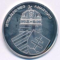 DN "Nemzetünk nagyjai - Munkácsy Mihály" kétoldalas Ag emlékérem tanúsítvánnyal (10,37g/0,...