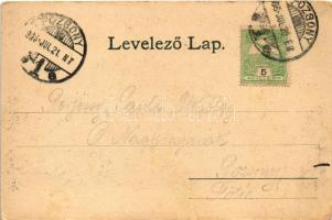 1906 Pozsonyborostyánkő, Stupavsky Podzámok, Borinka (Stomfa, Stupava); látkép, vár / general view, ...