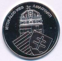 DN "Nemzetünk nagyjai - Deák Ferenc" kétoldalas Ag emlékérem tanúsítvánnyal (10,37g/0,999/...