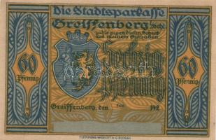 Német Birodalom/Weimari Köztársaság/Greiffenberg DN 30Pf + 60Pf + 1M + 3M + 5M 5klf db, teljes sor T...