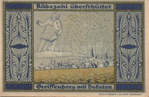 Német Birodalom/Weimari Köztársaság/Greiffenberg DN 30Pf + 60Pf + 1M + 3M + 5M 5klf db, teljes sor T...