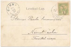 1904 Rajecfürdő, Rajecké Teplice; Agrarius udvar, szálloda és étterem, Dependance szálloda, gőzmozdo...