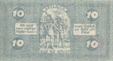 Német Birodalom/Weimari Köztársaság/Köln 1921. 10Pf + 25Pf + 50Pf 3klf db, teljes sor T:I