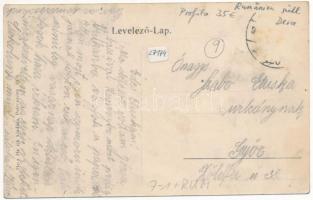 Vulkán, Zsivadejvulkán, Vulcan; Kőszénszállító sikló, iparvasút a bányában. Herz Henrik kiadása / in...