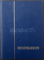 A/4 berakó 8 fehér lappal, BRIEFMARKEN felirattal