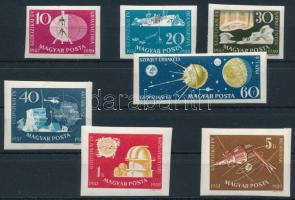 1959 Nemzetközi geofizikai év vágott sor (4.000) (40f gumihiba / gum disturbance)