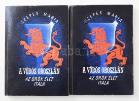 Szepes Mária: A vörös oroszlán. Misztikus regény. 1-2. köt. Bp., 1989, Háttér Lap- és Könyvkiadó. Papírkötésben, jó állapotban.