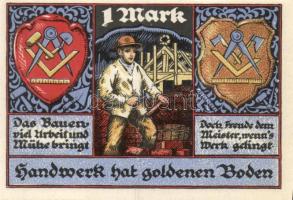 Német Birodalom/Weimari Köztársaság/Stolzenau 1921. 25Pf (3x) + 50Pf (3x) + 75Pf (3x) + 1M (3x) 12kl...