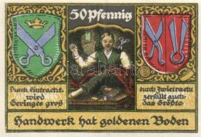 Német Birodalom/Weimari Köztársaság/Stolzenau 1921. 25Pf (3x) + 50Pf (3x) + 75Pf (3x) + 1M (3x) 12kl...