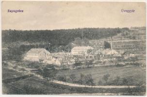 Zayugróc, Ugrócváralja, Uhrovec; üveggyár / glass factory, glassworks (EK)