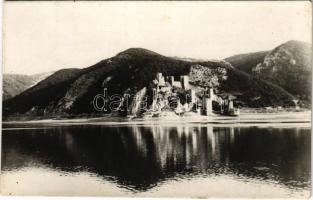 1929 Galambóc, Golubac; Festung / várrom Orsováról / fortress, castle ruins