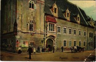 1908 Pozsony, Pressburg, Bratislava; Városháza / town hall (EB)