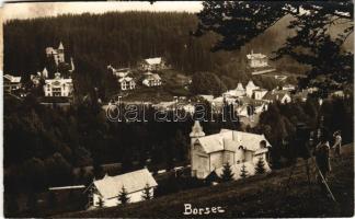 1935 Borszék, Borsec; nyaralók / villas. Georg Heiter photo