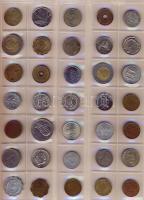 Jó világpénz tétel, 678db, régi és új, nagyon sok jobbal, sok tengerentúllal!