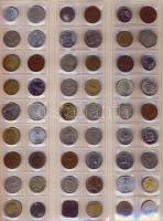 Jó világpénz tétel, 678db, régi és új, nagyon sok jobbal, sok tengerentúllal!