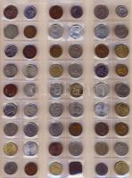 Jó világpénz tétel, 678db, régi és új, nagyon sok jobbal, sok tengerentúllal!