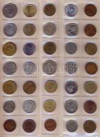 Jó világpénz tétel, 678db, régi és új, nagyon sok jobbal, sok tengerentúllal!