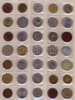 Jó világpénz tétel, 678db, régi és új, nagyon sok jobbal, sok tengerentúllal!