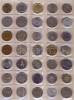 Jó világpénz tétel, 678db, régi és új, nagyon sok jobbal, sok tengerentúllal!