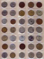 Jó világpénz tétel, 678db, régi és új, nagyon sok jobbal, sok tengerentúllal!