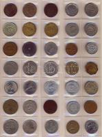 Jó világpénz tétel, 678db, régi és új, nagyon sok jobbal, sok tengerentúllal!