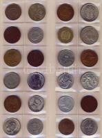 Jó világpénz tétel, 678db, régi és új, nagyon sok jobbal, sok tengerentúllal!