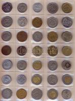 Jó világpénz tétel, 678db, régi és új, nagyon sok jobbal, sok tengerentúllal!